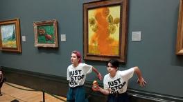 Anna Holland y Phoebe Plummer de Just Stop Oil. 