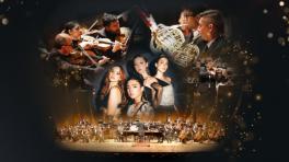 La Orquesta Filarmónica, Ventino y el Coro Filarmónico Infanti