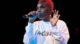 Arlo Parks performs for WFUV Public Media at the Sheen Center in NYC, 9/20/21. Photo by Gus Philippas/WFUV