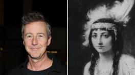 Edward Norton descubrió que es descendiente de Pocahontas