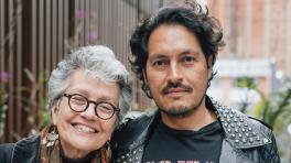 Rosario Caicedo y Jorge Navas. 