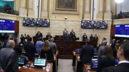 Última plenaria del Senado en las sesiones ordinarias. (Colprensa-Senado).