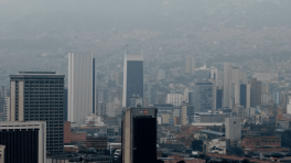 Calidad del aire en Medellín. Foto: EFE - Luis Noriega
