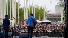 Altavoz Fest en Feria de flores