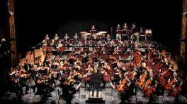 El Banco de la República celebra sus 100 años con música. Orquesta Sinfónica de Colombia, foto de Colprensa. 