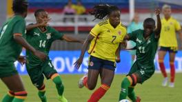 Amistoso Colombia vs Zambia. Foto de Raúl Palacios, vía Colprensa.