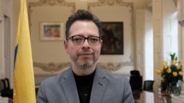 Petro posesionó al nuevo Mincultura, Juan David Correa | Foto de Colprensa - Presidencia de la República