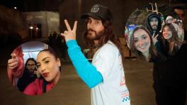 Jared Leto fue visto en Bogotá antes del Estéreo Picnic 2024 | Fotos tomadas de X y Facebook