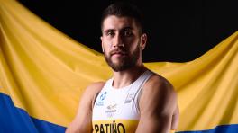 Juan Esteban Patiño, del fútbol al paratriatlón paralímpico. Foto concedida por el deportista