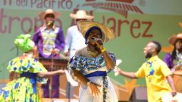 Canalón de Timbiquí en el Festival de Música del Pacífico Petronio Álvarez 2023