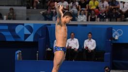 Luis Felipe Uribe gana diploma olímpico en clavados | Foto del Comité Olímpico Colombiano