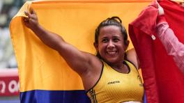 Mayerli Buitrago gana diploma paralímpico en lanzamiento de bala | Foto de AFP