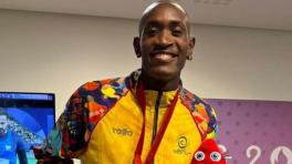 Jhon Sebastián Obando gana oro en paratletismo en París 2024