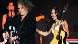 Olivia Rodrigo y Robert Smith cantaron juntos en Glastonbury | Foto: redes sociales artista