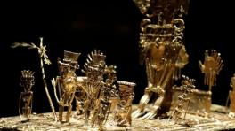 Balsa Muisca. Foto tomada de El Tiempo.