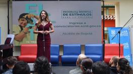 Lanzamiento programa de estímulos IDARTES 2019. Foto tomada de Facebook.