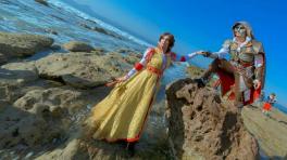  Jenny como Cristina Vespucci y Jorge como Ezio Auditore 