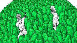 Portada Dos Aldos. Imagen tomada de Facebook: Cohete comics -Viñetas de El Globoscopio