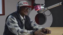 Mc Garo en Radiónica. Foto de: Jane Ochoa