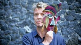 Bowie en la Casa Azul de Frida Kahlo. Foto de Fernando Aceves.