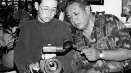 Héctor Mora Jr. y Héctor Mora padre. Foto: Colprensa.