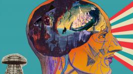 Arte del EP Apariciones creado por Jesús Ballesteros