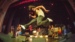 La Chiva Gantiva en vivo. Foto: Andrés Alvarado.