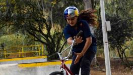 Liz Villegas, campeona mundial de BMX Freestyle