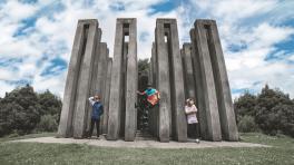 Los Kitsch, trío bogotano presente el Estéreo Picnic 2019. Foto cortesía de la banda.