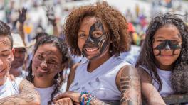 Jóvenes de Pasto. Foto de Colprensa.