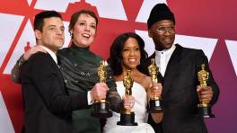 Ganadores en los Premios Oscar 2019. Foto tomada del Diario AS