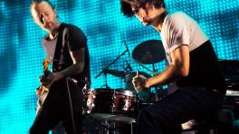 Radiohead en vivo. Foto de Jim Dyson / Getty Images.