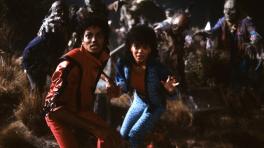 Michael Jackson, Ola Ray y zombies en el video de Thriller. Foto tomada de culturaocio.com