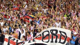 Hinchas del Junior. Foto de Colprensa.