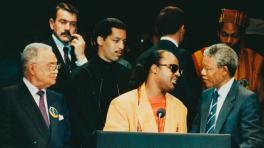 La Morateka: Stevie Wonder y Nelson Mandela