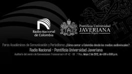 ¿Cómo contar a Colombia desde los medios de comunicación?
