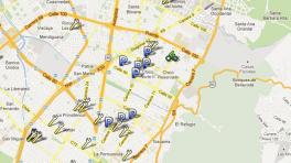 Con dos ruedas de frente