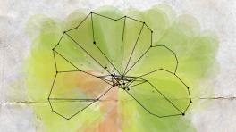 Hojas secas en el final de "Tejidas las nubes"