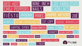 RHCP, NI?, Savages, AFI, Phoenix, Zoé y The Wailers entre las 40 del Estéreo Picnic 2014