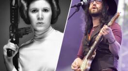 Sean Lennon y Carrie Fisher juntos en una canción