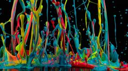 Las ondas en pintura de Pink Floyd, Kraftwerk, Massive Attack y más