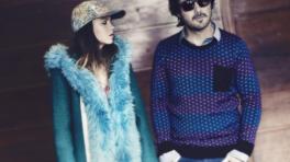 Li Saumet y Simón Mejía de Bomba Estéreo. Foto tomada de www.latimes.com