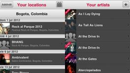 App recomendada: Songkick
