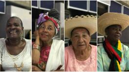  Inés Granja Herrera, Zully Murillo, Julia María Estrada Tello y Eva Pastora Riascos fueron homenajeadas