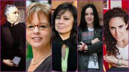 Soledad Acosta de Samper, Piedad Bonnet, Laura Restrepo, Carolina Andújar, Amalia Andrade 