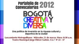 Convocatorias Bogotá Creativa y Diversa