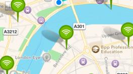Encuentren WiFi gratis con WifiMapper