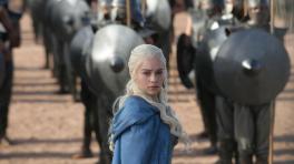 Daenerys Targaryen, interpretada por Emilia Clarke.
