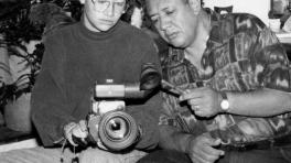 Héctor Mora Jr. y Héctor Mora padre. Foto: Colprensa.