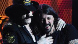 Dave Grohl y su amigo Lemmy Kilmister Q.E.P.D.